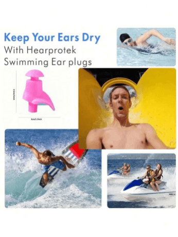 Silicone Swim Earplugs 2