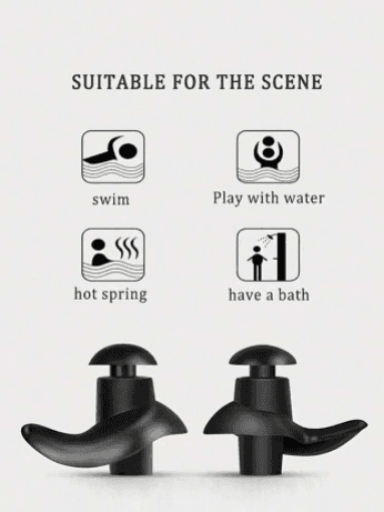 Silicone Swim Earplugs 3