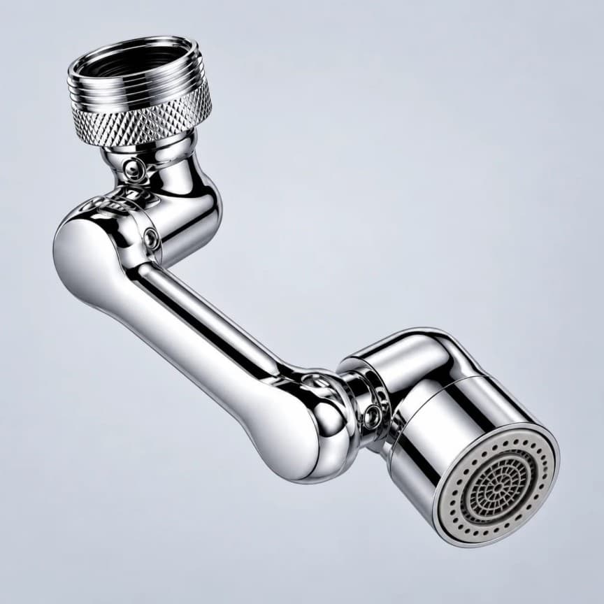 1080° Rotating Robotic Arm Dual Spray Faucet Extender 4
