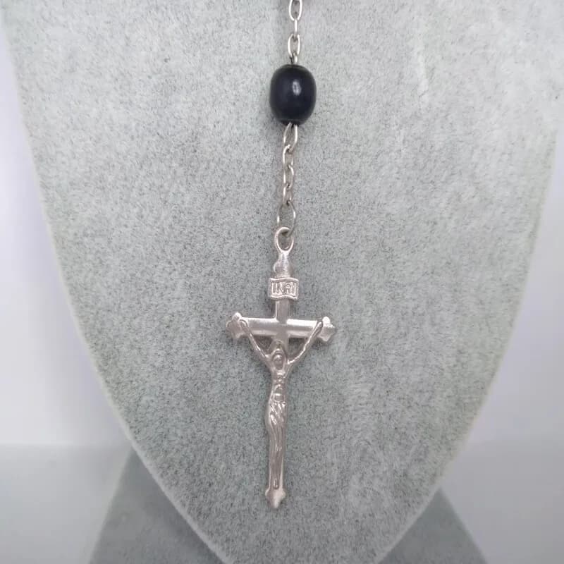 Black Wood Rosary