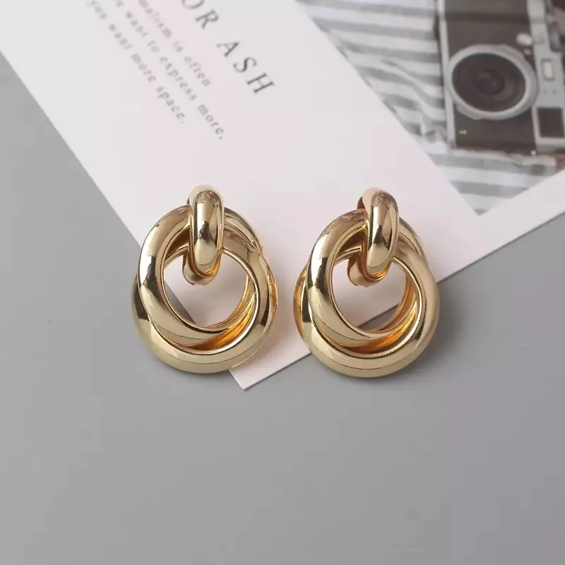 Bohemian Trendy Metal Earrings