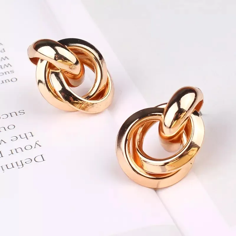Bohemian Trendy Metal Earrings