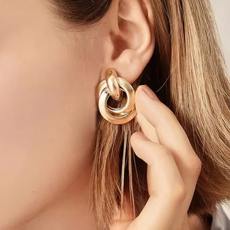 Bohemian Trendy Metal Earrings