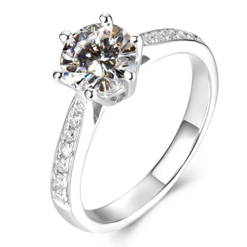 Classy Zircon Couple Rings