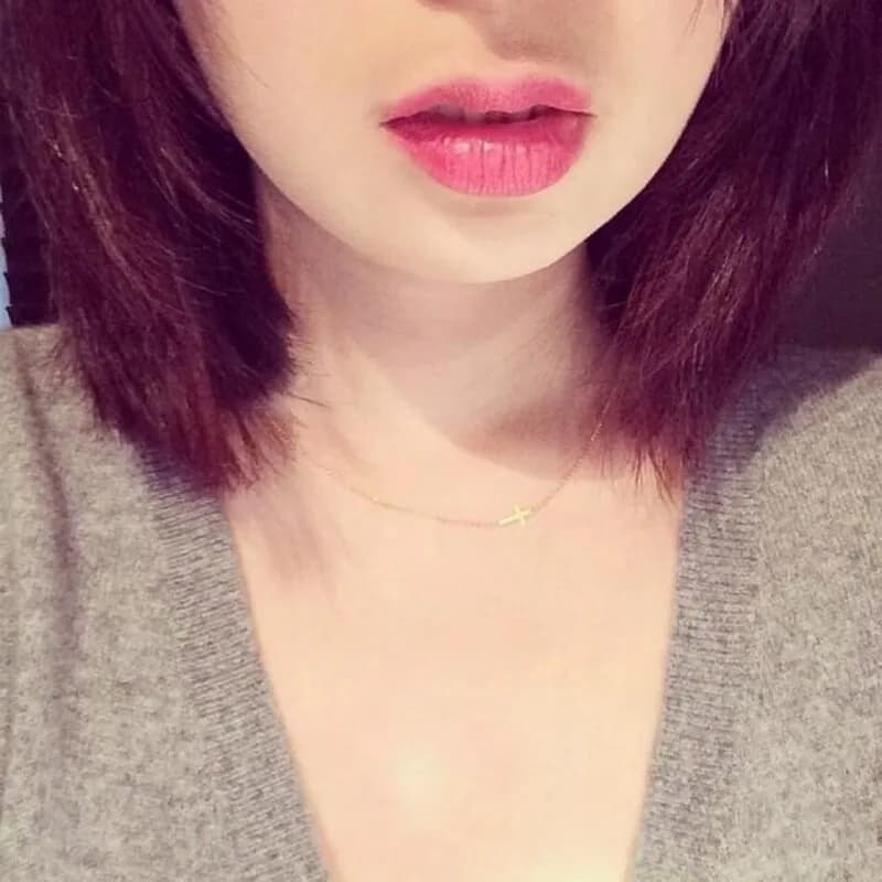 Cross Gold Necklace