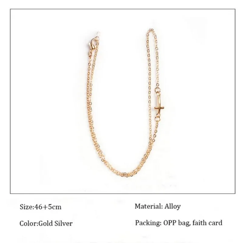 Cross Gold Necklace