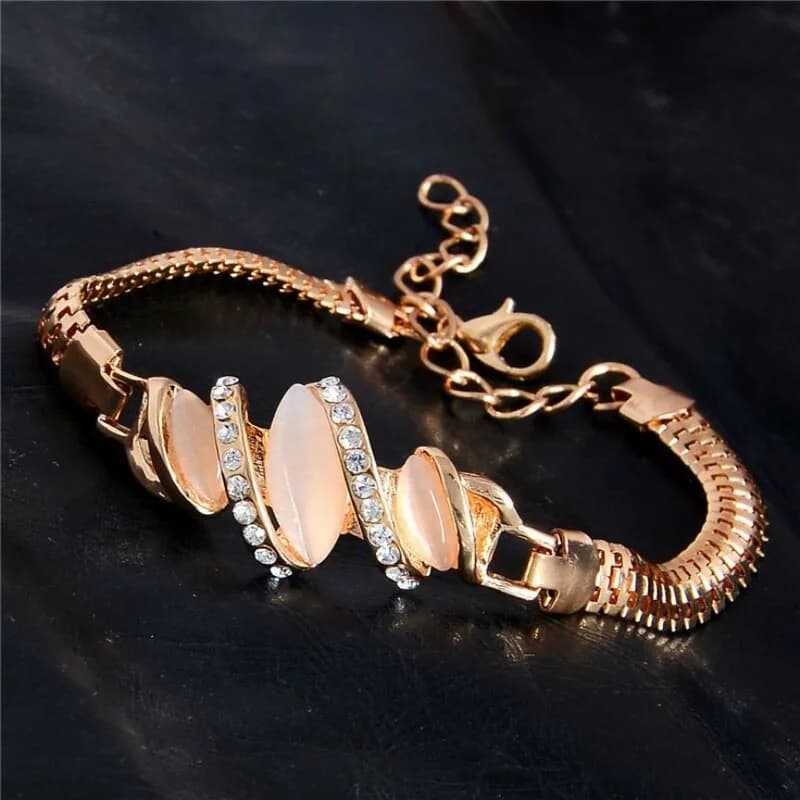 Crystal Glow Opal Bracelet