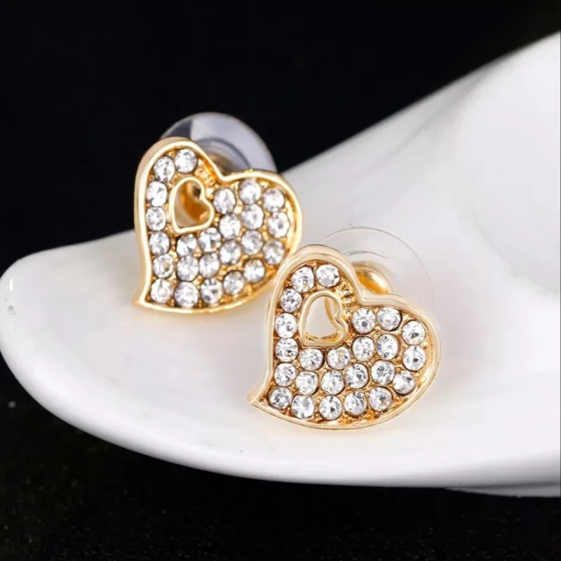 Crystal Hollow Heart Set