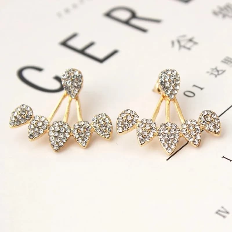 Crystal Water Drop Earrings