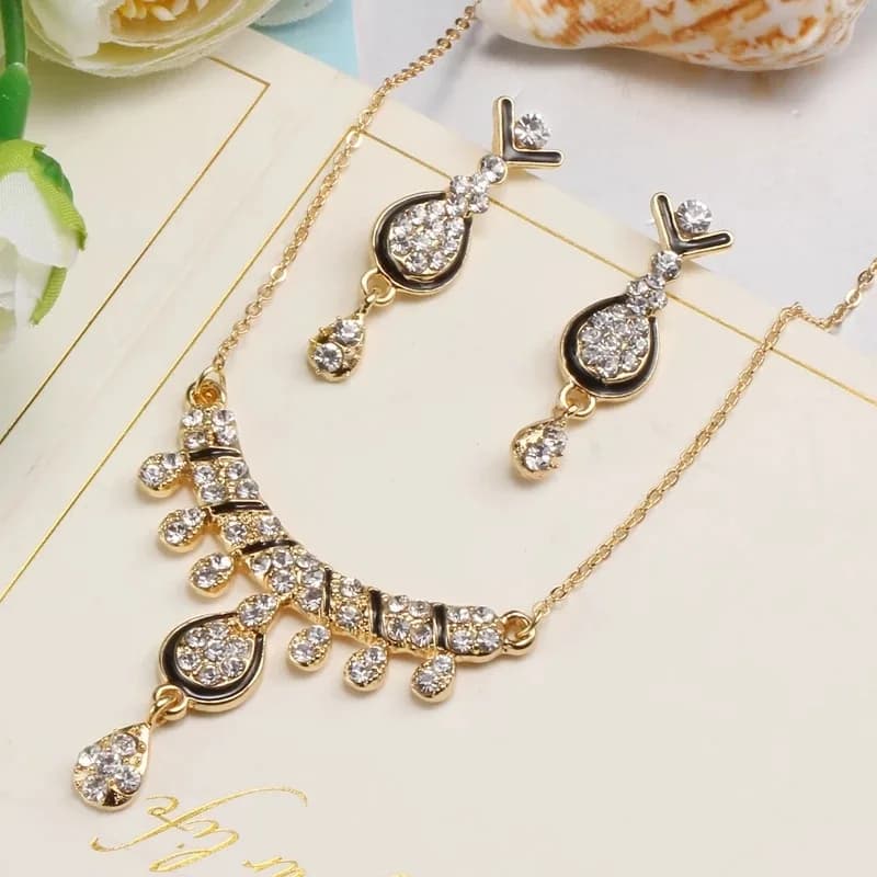 Crystal Water Drop Set