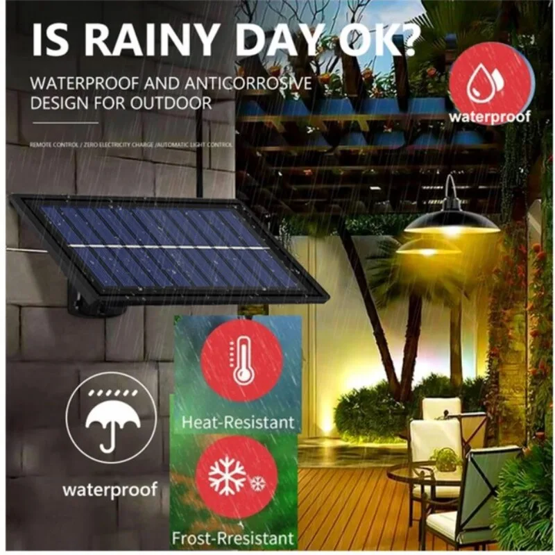Double Head Waterproof Solar Lamps