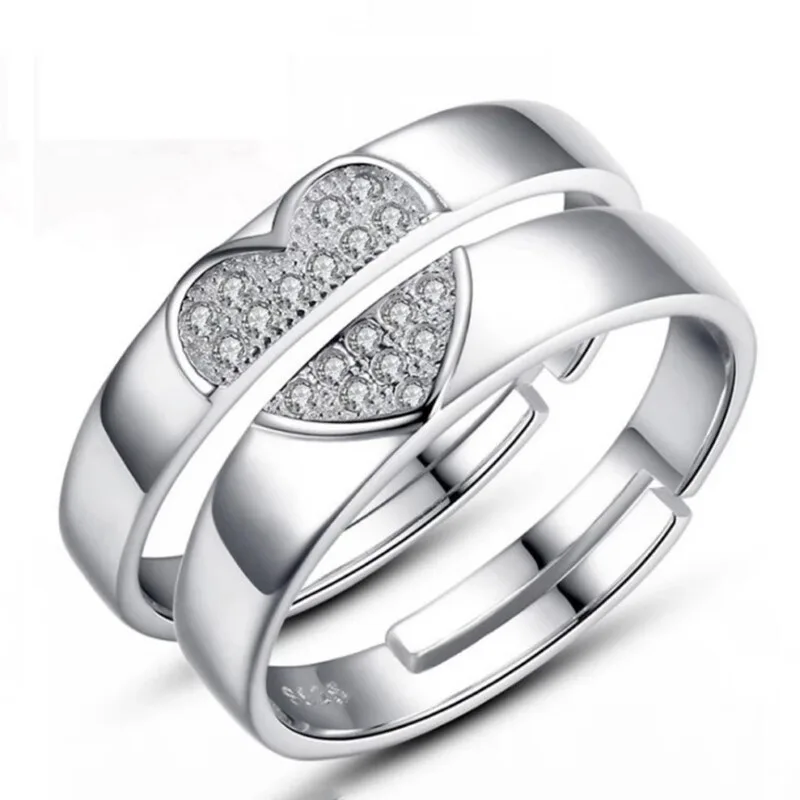 Double Love Couple Rings