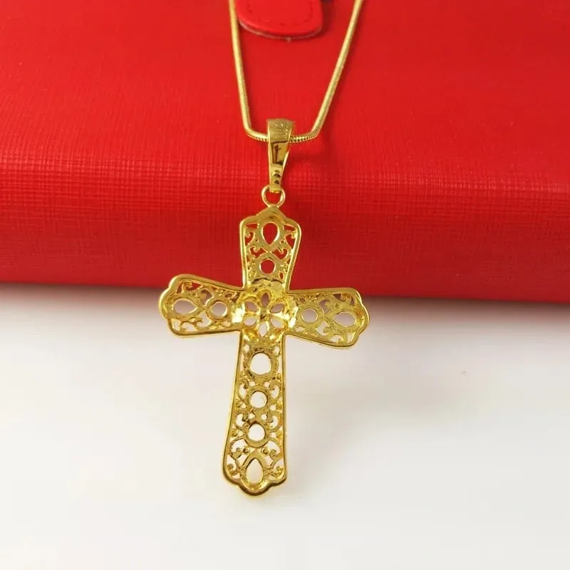 Exquisite Star Cross Necklace