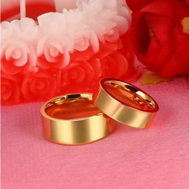 Gold Couple Rings