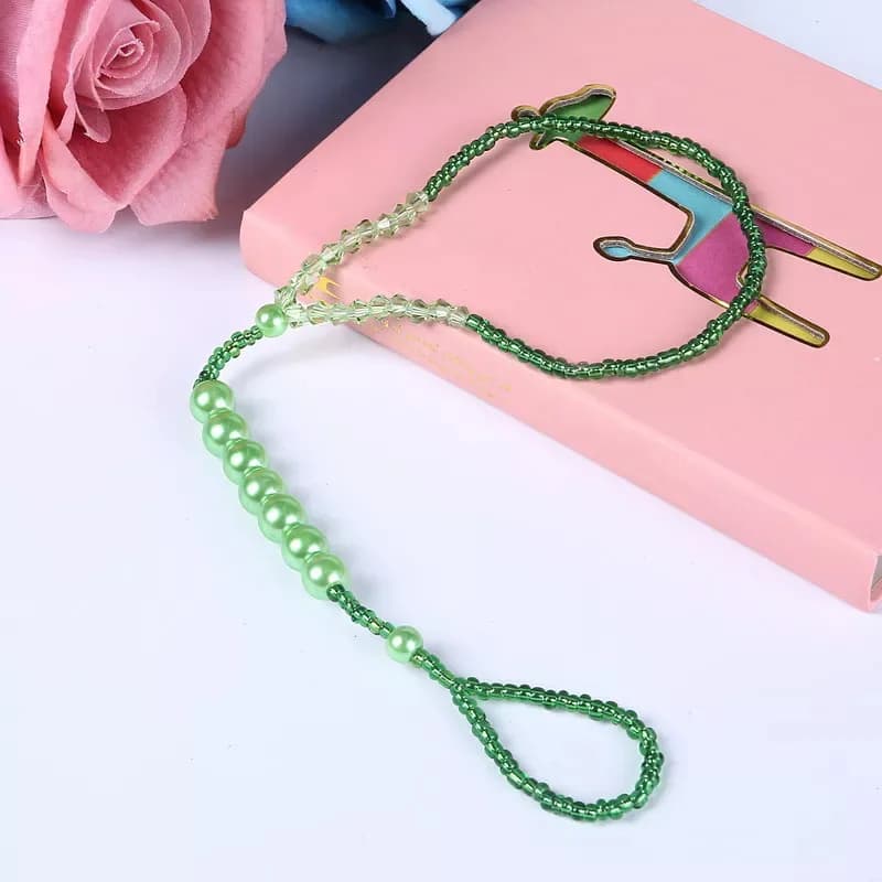 Green Charms Beads Anklet