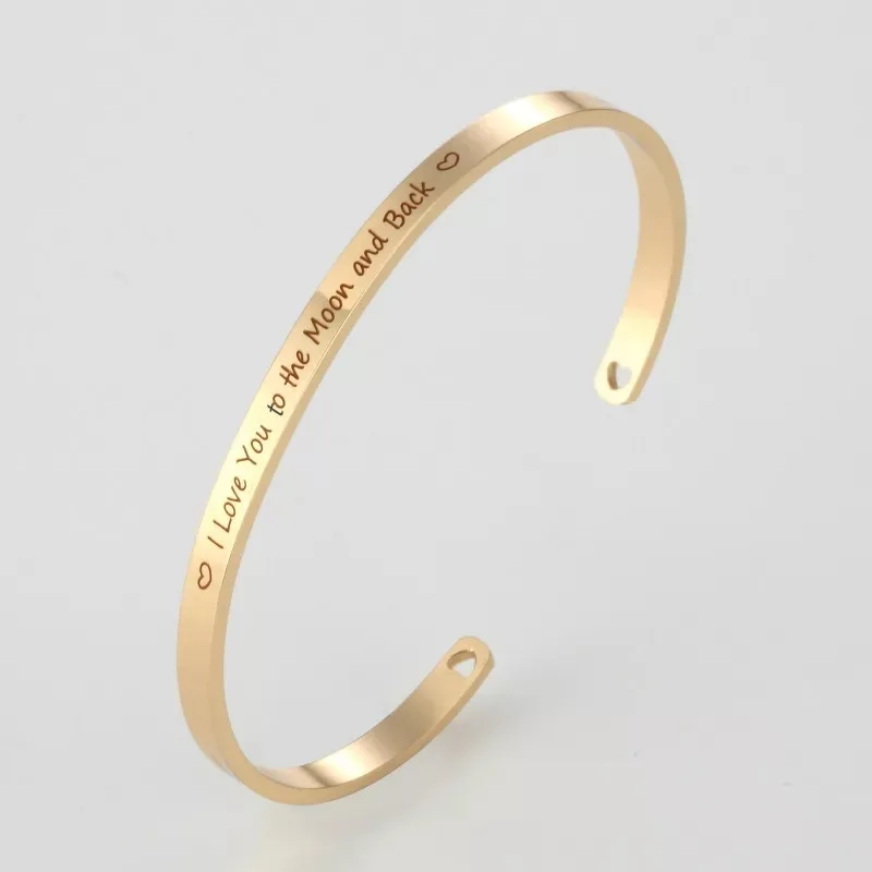 I Love You To The Moon And Back Bracelet