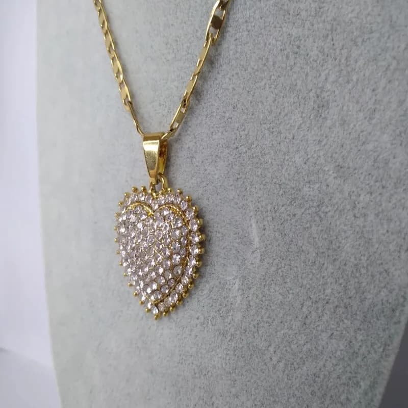 Lovely Bright Heart Necklace