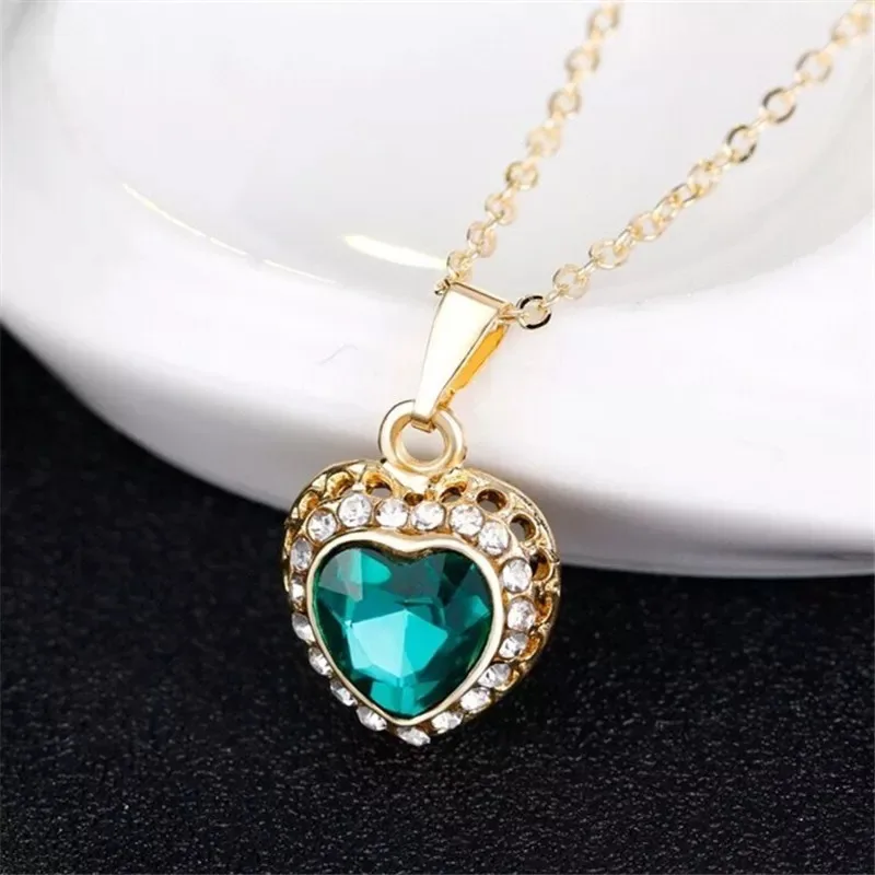 Lovely Crystal Heart Set