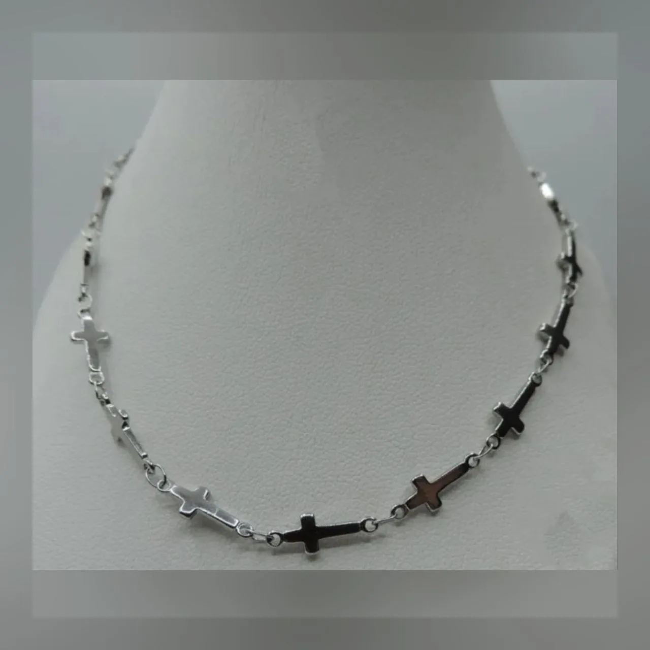 Multi Simple Crosses Necklace
