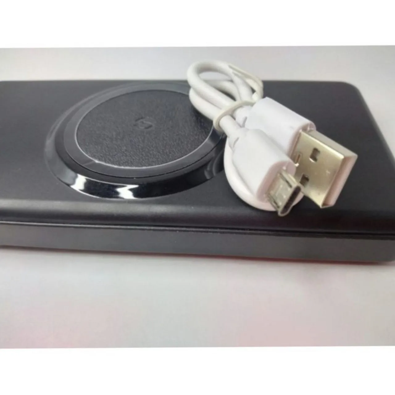 Power Bank 3 in 1 Premium Quality 10000Mah Black With Wireless Charging