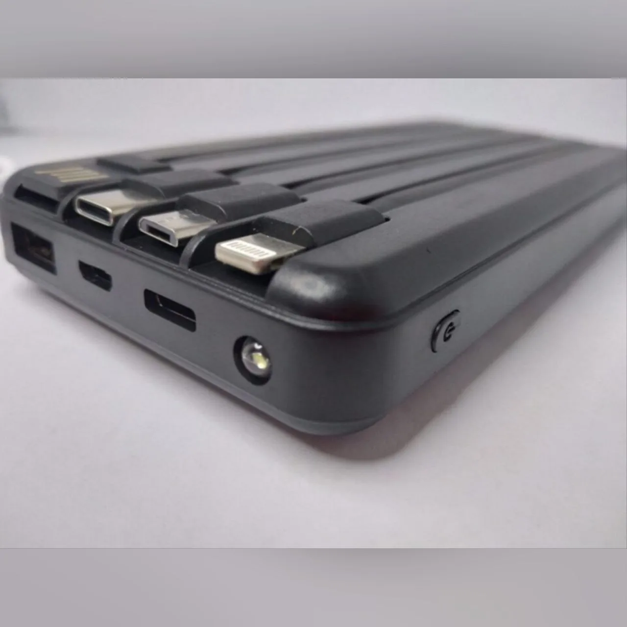 Power Bank 3 in 1 Premium Quality 10000Mah Black With Wireless Charging
