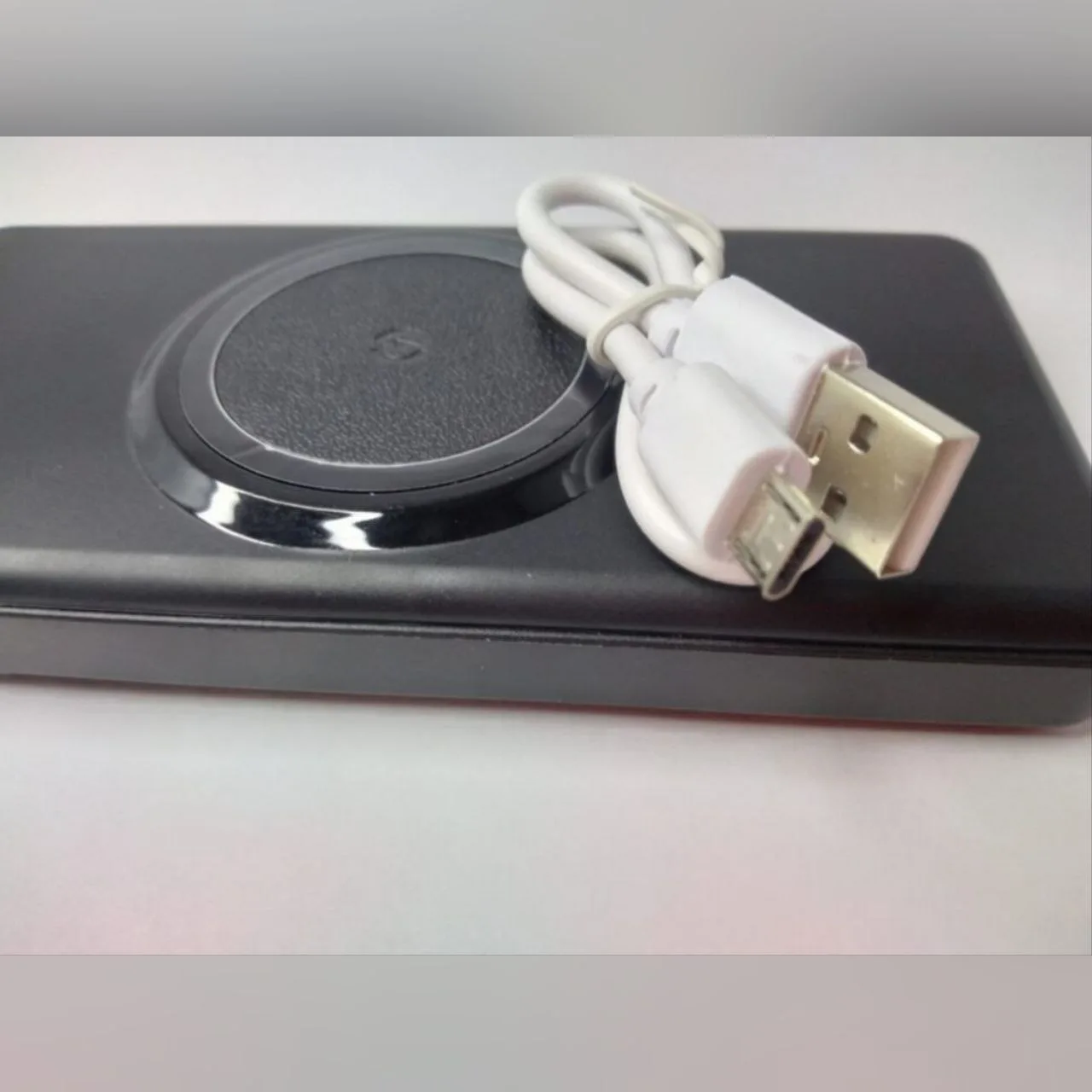 Power Bank 3 in 1 Premium Quality 10000Mah Black With Wireless Charging