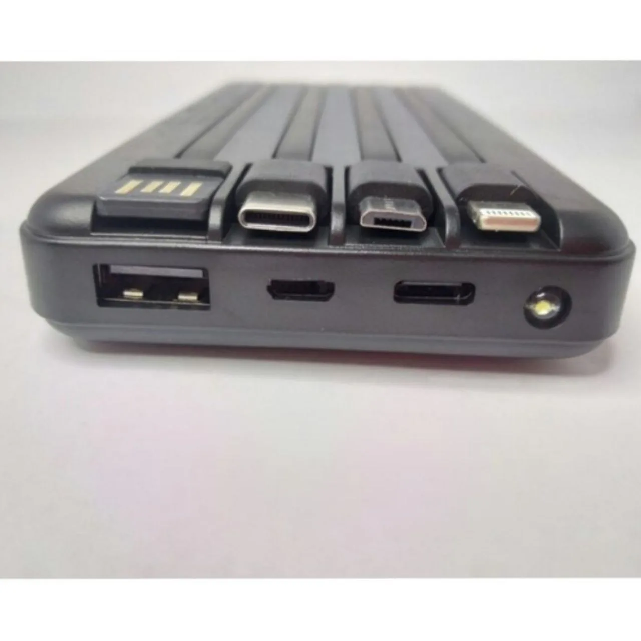 Power Bank 3 in 1 Premium Quality 10000Mah Black With Wireless Charging