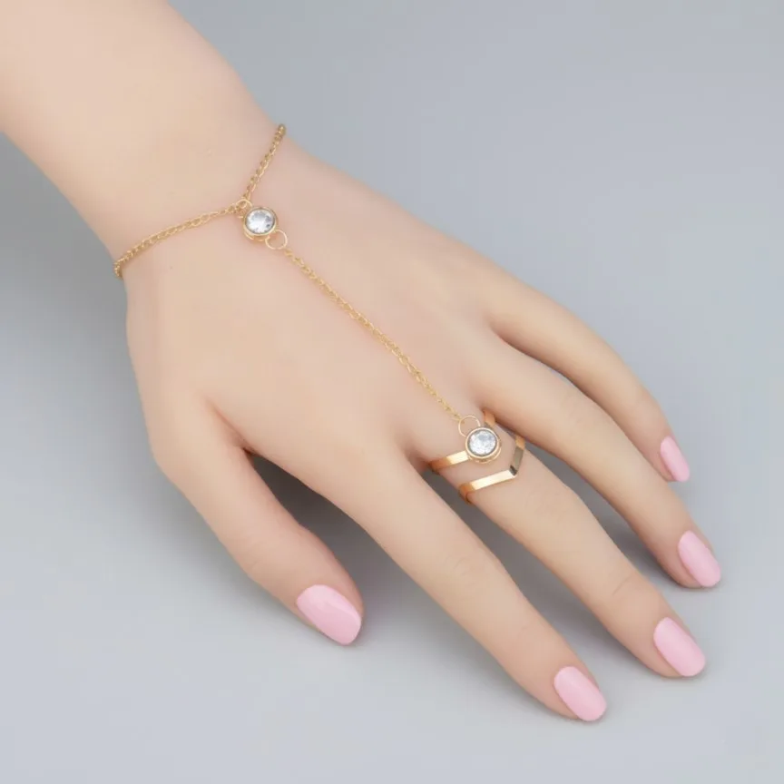 Ring Bracelet Chain Model 2