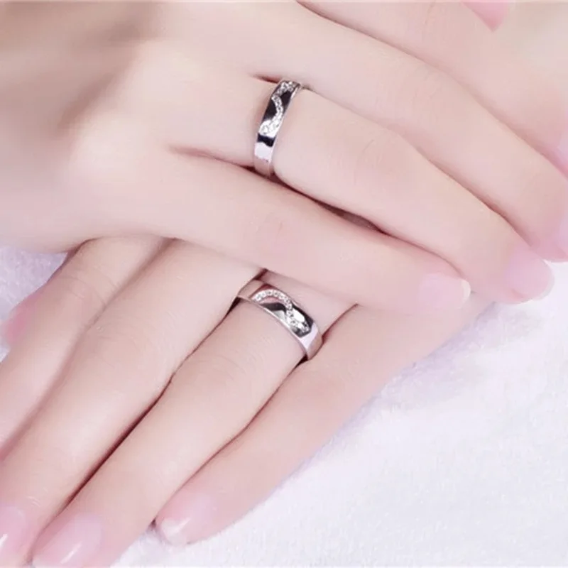 Romantic Lovers Couple Rings