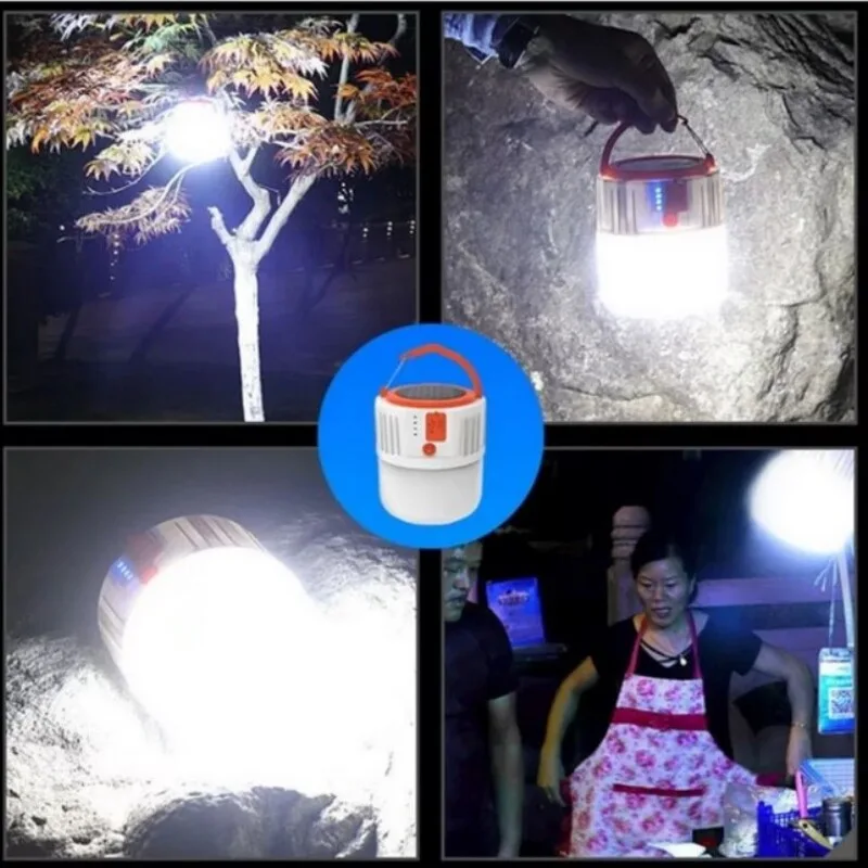 Solar Lamp With Mobile Phone Charging