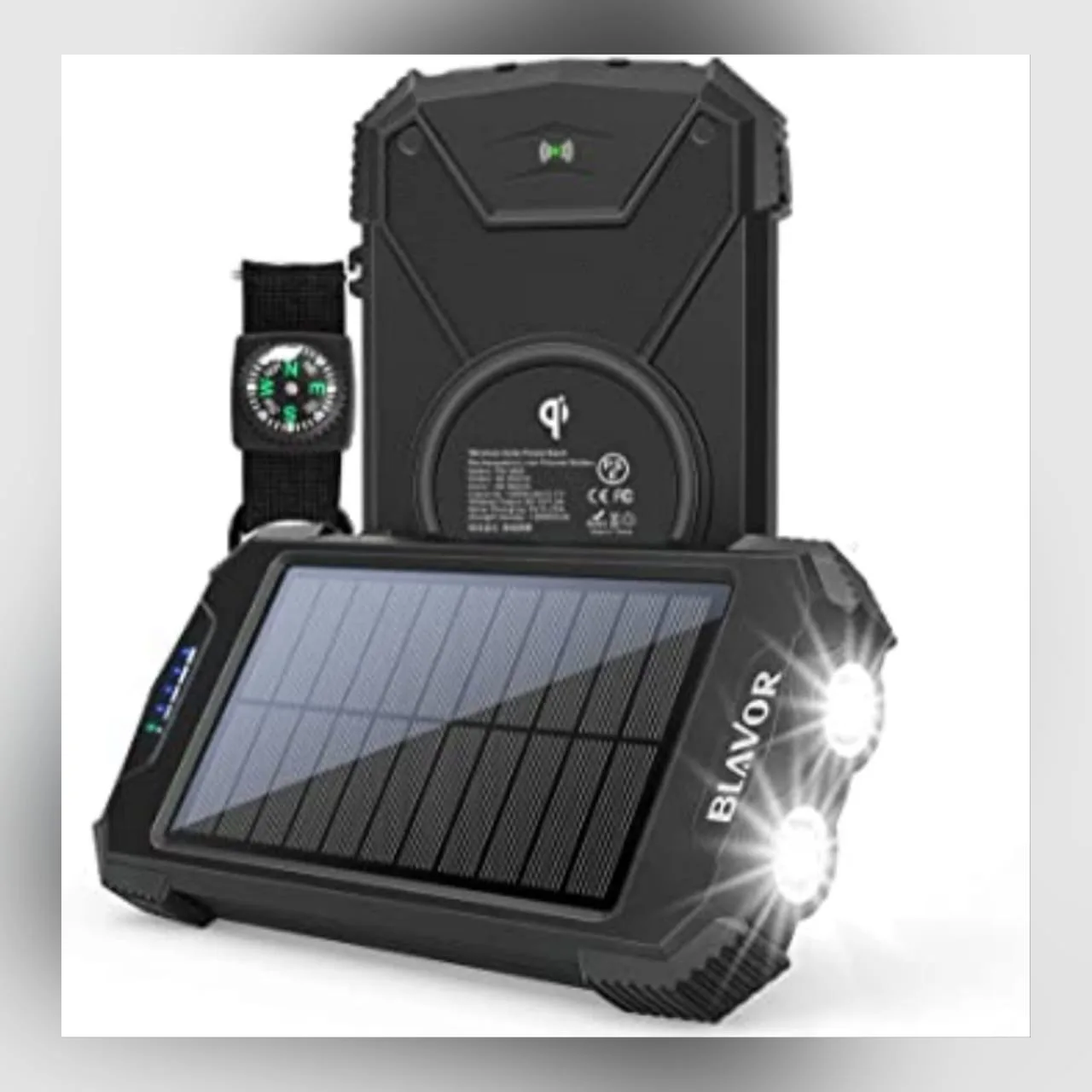 Solar Power Bank Premium Quality 10000Mah