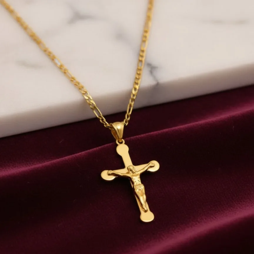 Very Simple Cross Necklace