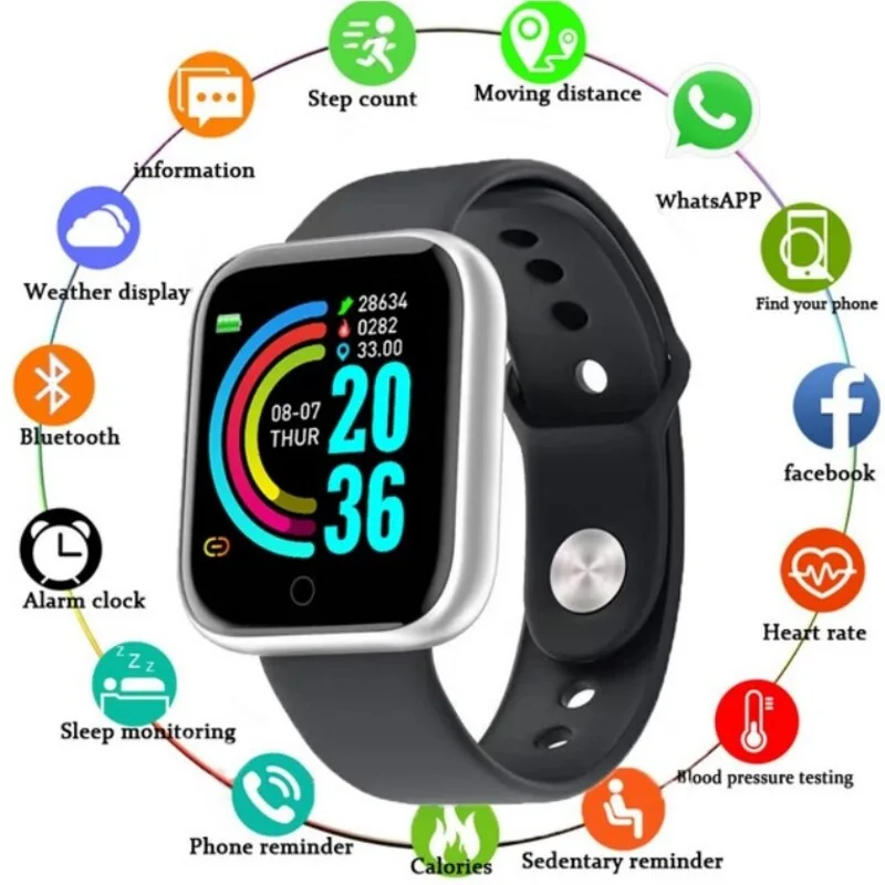 Y68 Smart Watch
