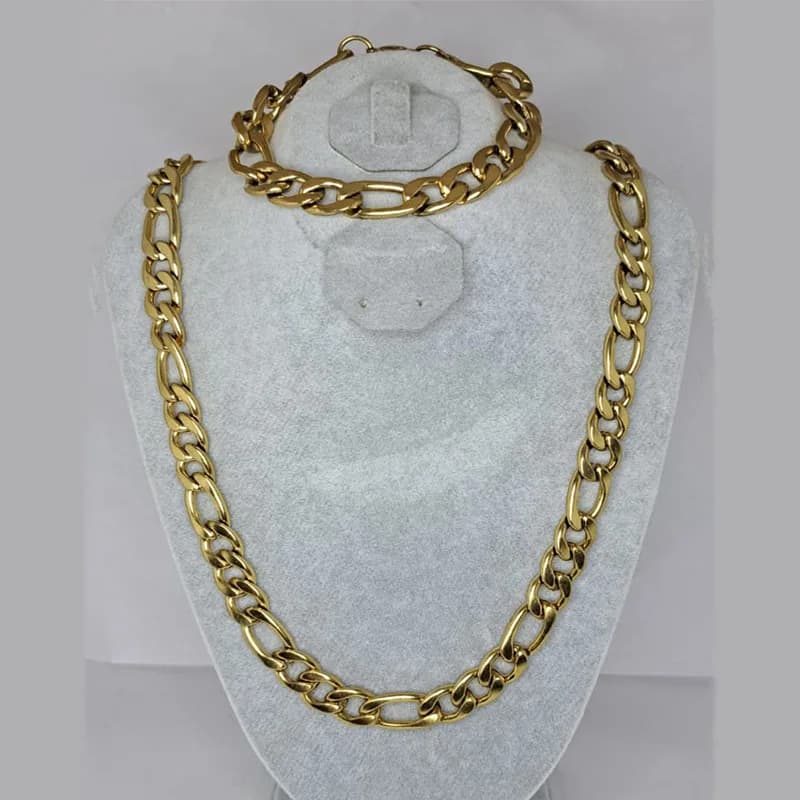Braided Necklace & Bracelet Set 14