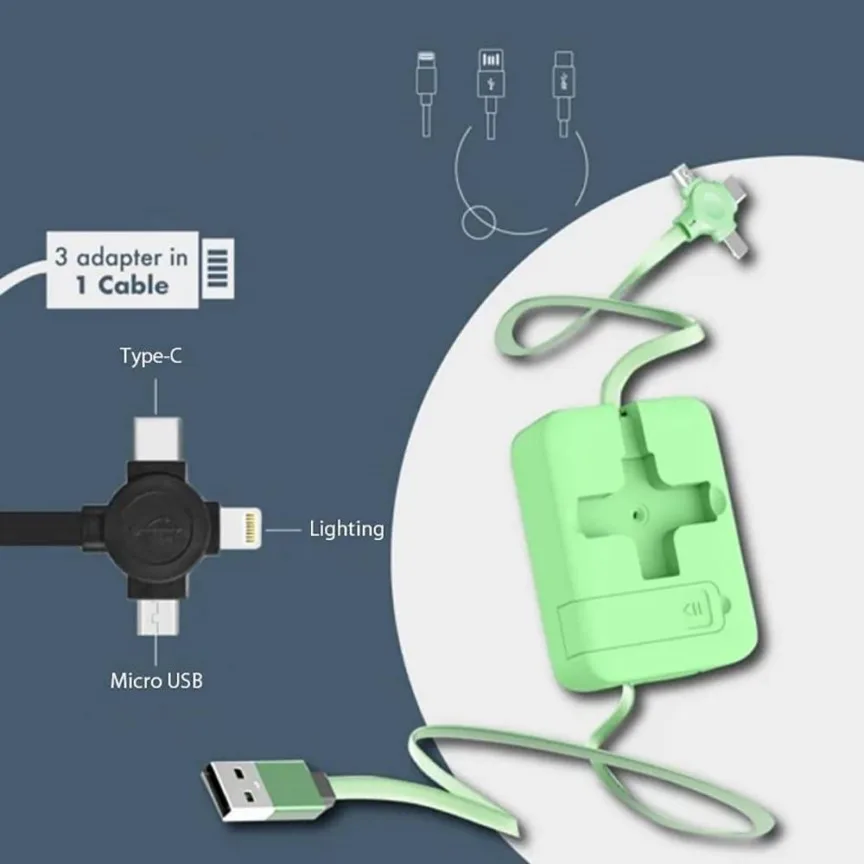 3-in-1 USB Data Cable