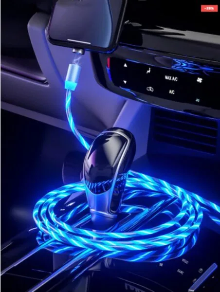Luminous Lighting Charging Cable