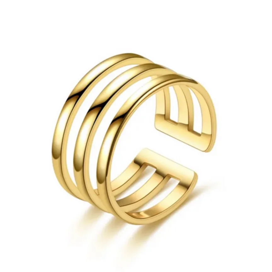 Three-Layer Square Ring