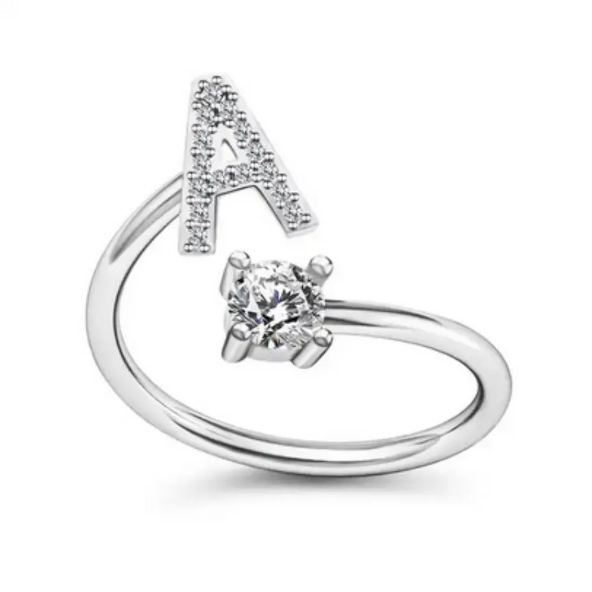 Trendy Letter Ring