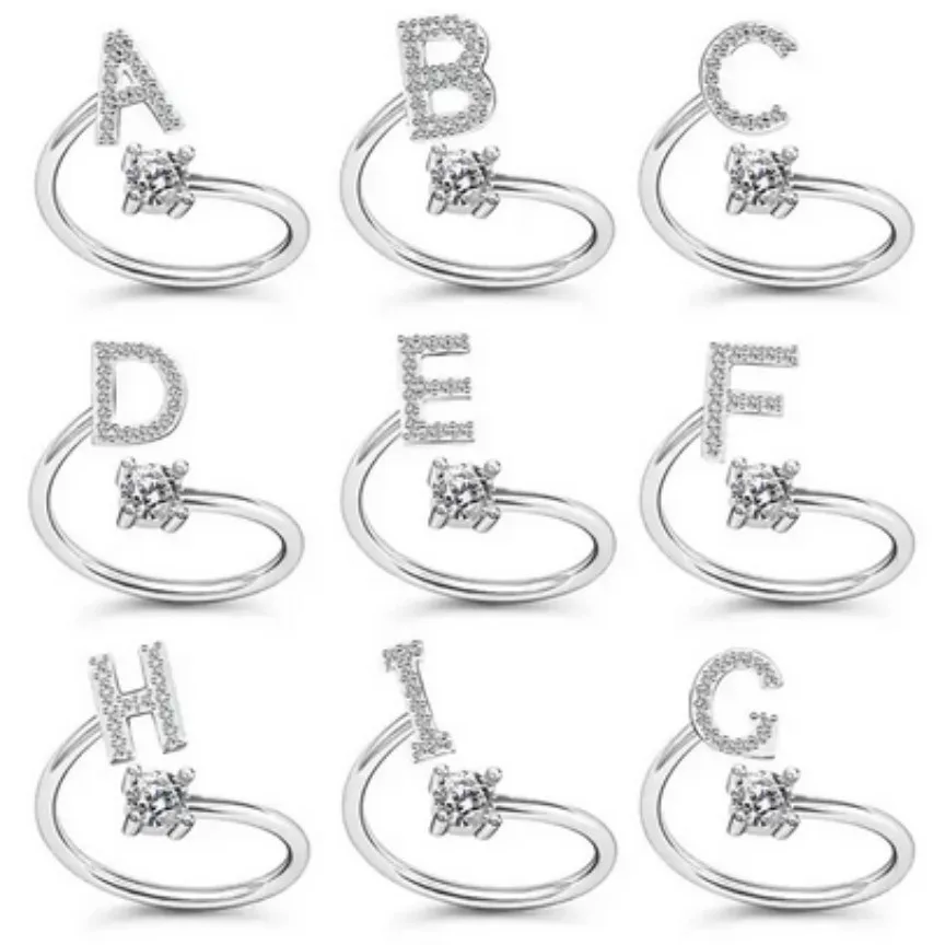 Trendy Letter Ring