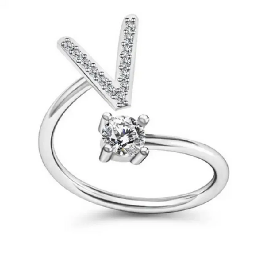 Trendy Letter Ring