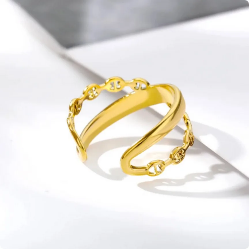 X Shape Ring