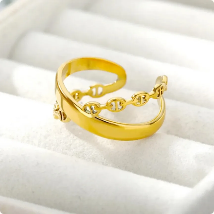 X Shape Ring