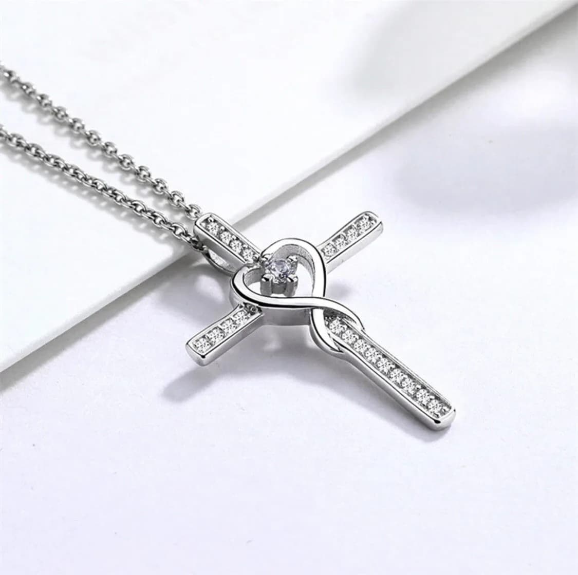 Heart Diamond Cross