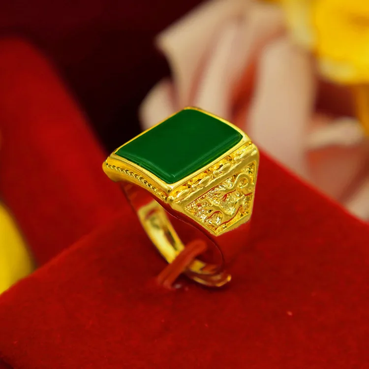 Big Stone Men Ring