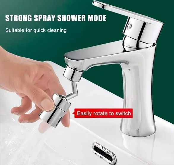 Metal Rotating Faucet Extender