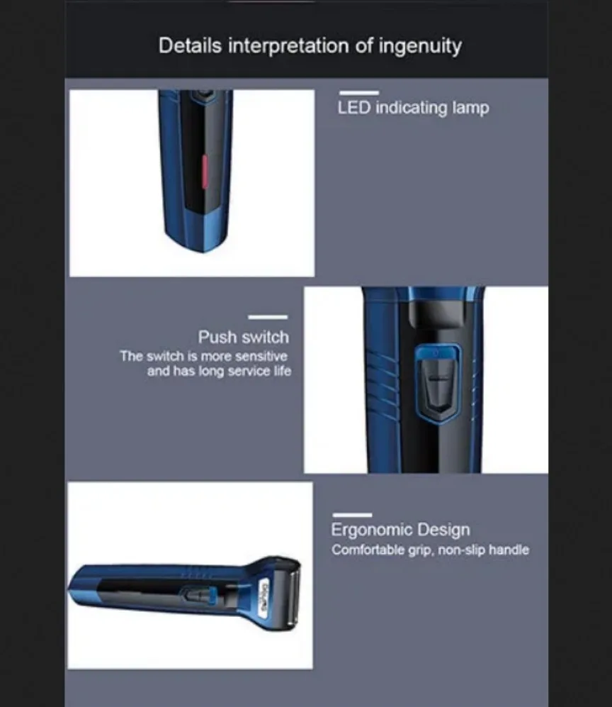 Multifunction Electric Shaver Model 2