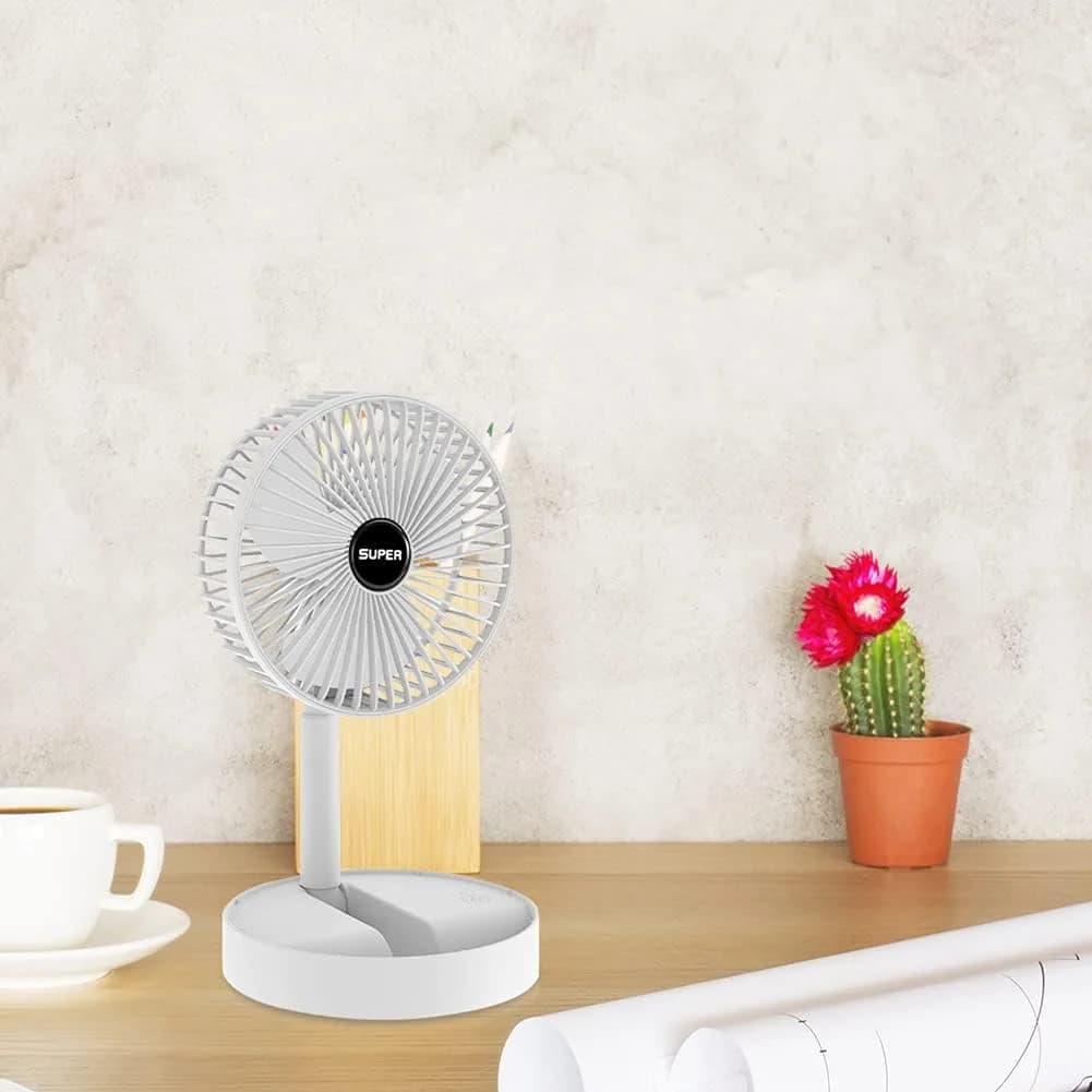 Portable Rechargeable Folding Fan