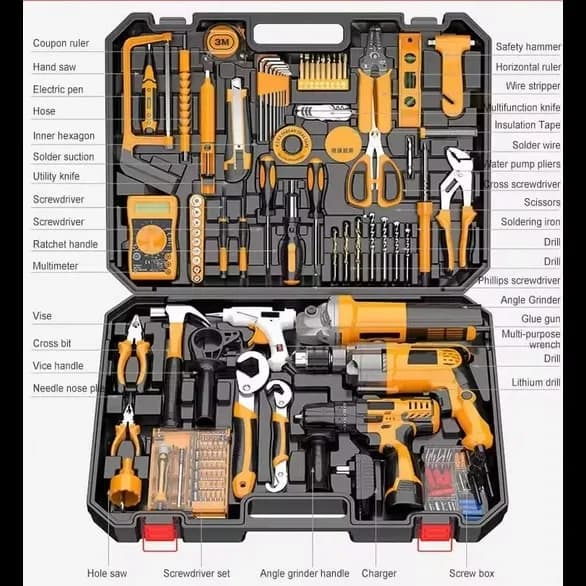 Multifunctional household kit