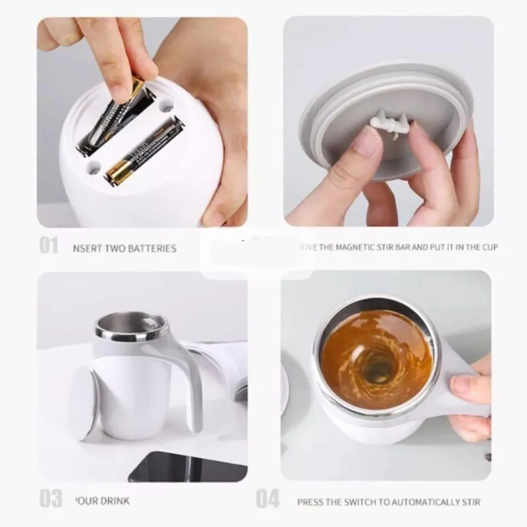 Automatic & Magnetic Self Stirring Mug