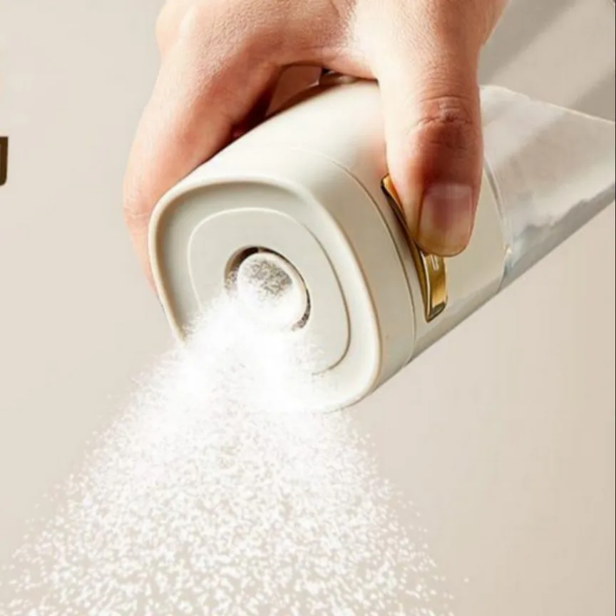 Seasoning Jar With Press-type Quantitative Control